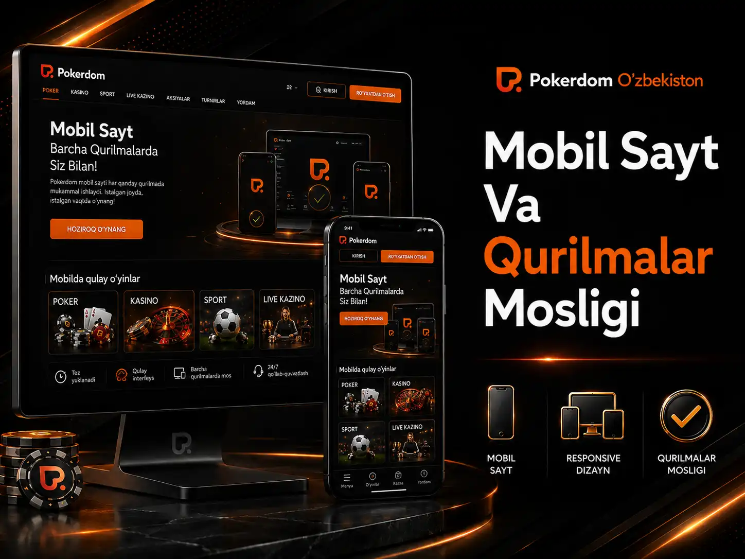 Mobil Sayt Va Qurilmalar Mosligi