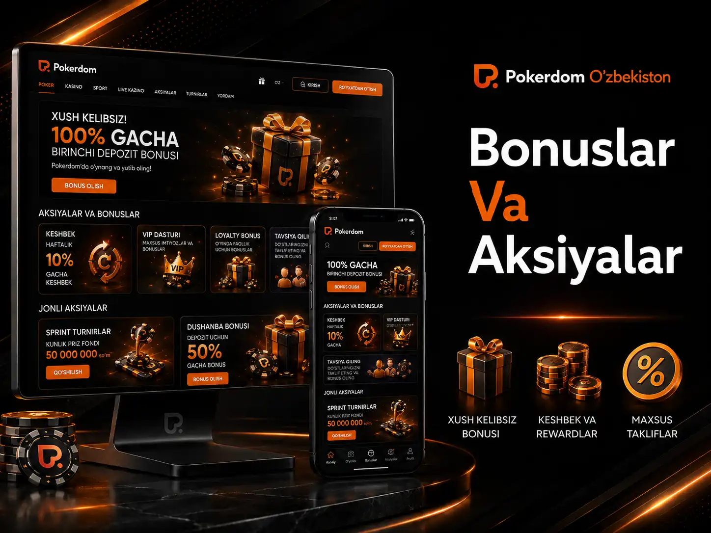 Bonuslar Va Aksiyalar